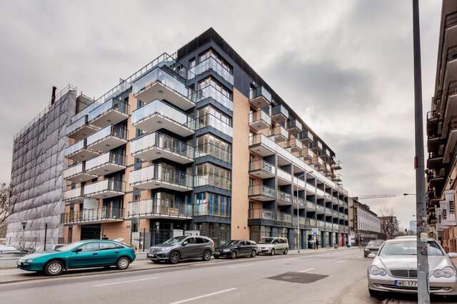 Апартаменты Millennium Manufaktura Yellow Варшава-3