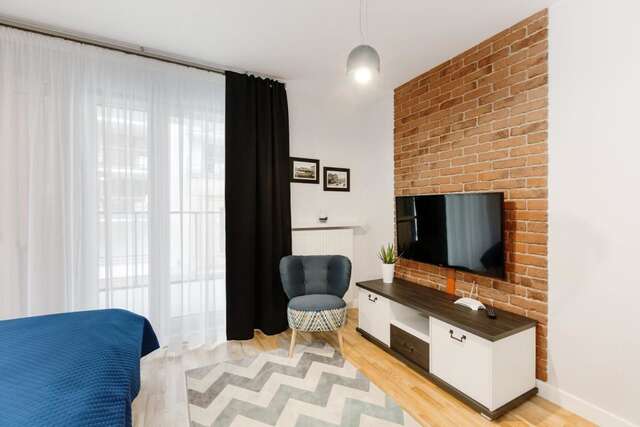 Апартаменты Millennium Manufaktura Yellow Варшава-19