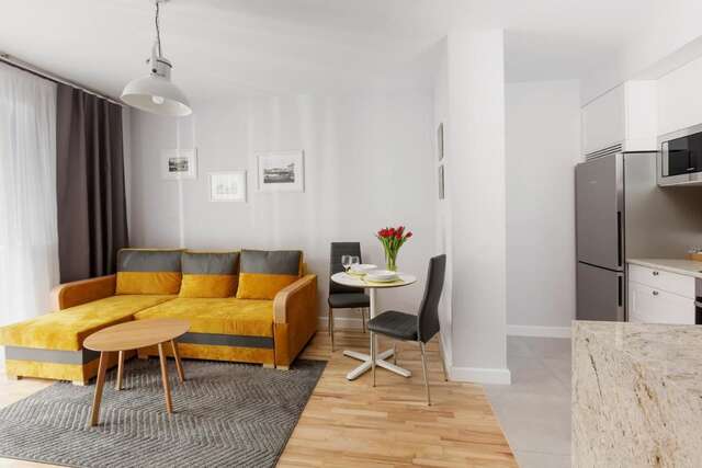 Апартаменты Millennium Manufaktura Yellow Варшава-10